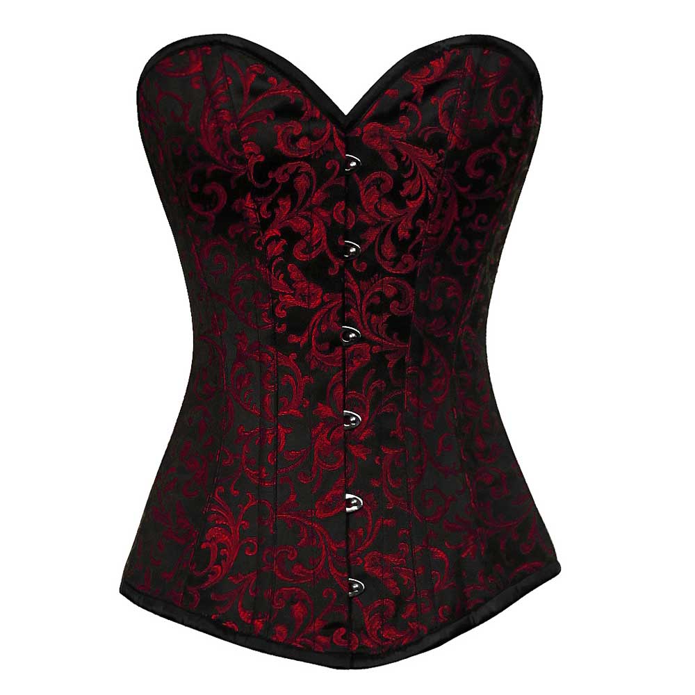 Attitude Corsets - Elodiron Vollbrust Korsett - Rot